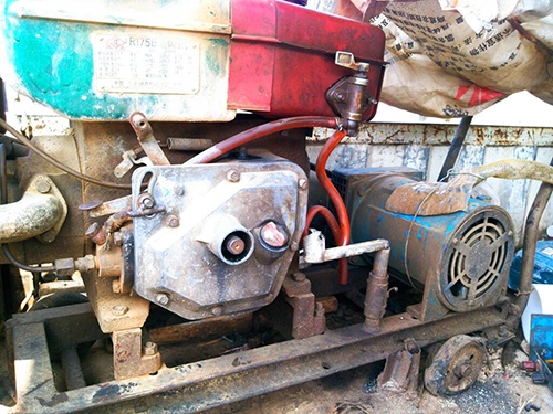 双桥单杠柴油机发电机出租